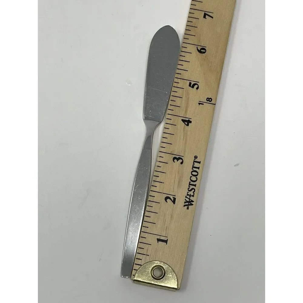 Oneida Community Stainless Frostfire Flat Handle Master Butter Knife 6 1/2”
